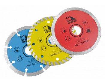 3 x 4 1/2in Diamond Cutting Disc Set